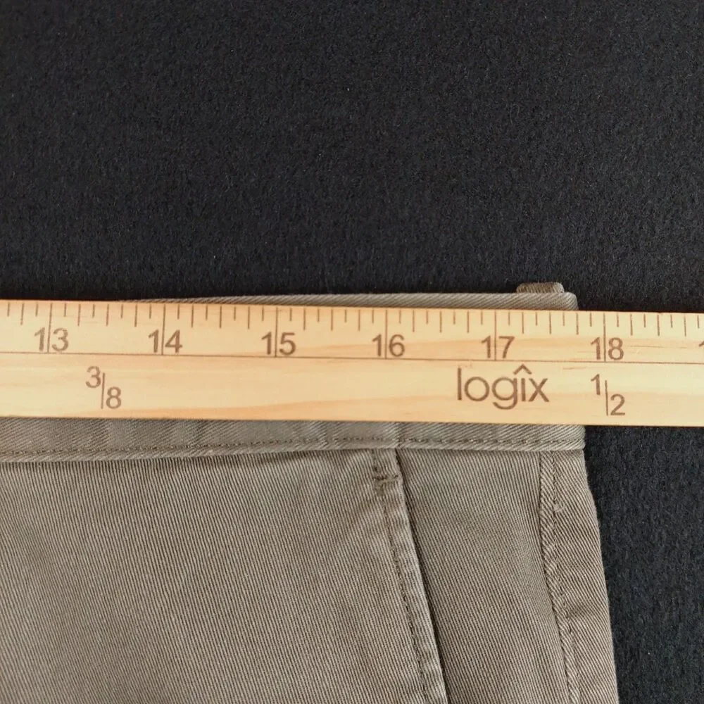 J. Crew Factory Straight-fit Flex Chino Pants Men's 34x30 Green NWT